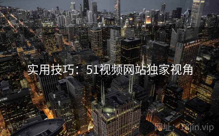 实用技巧：51视频网站独家视角